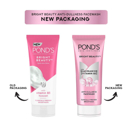 Ponds Face Wash Bright Beauty 100 ml
